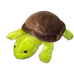 Kohls Cares Plush Turtle Foolish Tortoise Eric Carle Stuffed Animal Green 15"